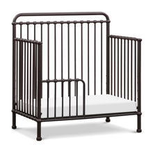 M15398UR,Winston 4-in-1 Convertible Mini Crib in Vintage Iron