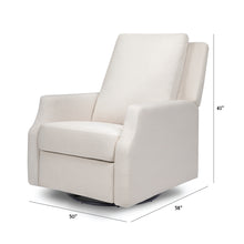 M22287PCMEW,Crewe Recliner and Swivel Glider in Performance Cream Eco-Weave