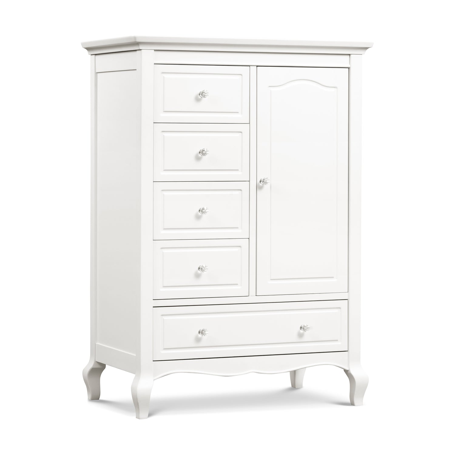 B19627RW,Mirabelle Chifforobe in Warm White