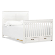 M21101HW,Wesley Farmhouse 4-in-1 Convertible Crib in Heirloom White