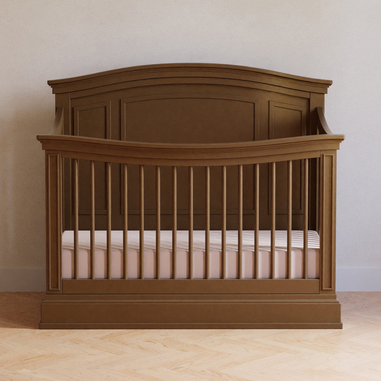 M18301DB,Durham 4-in-1 Convertible Crib in Derby Brown