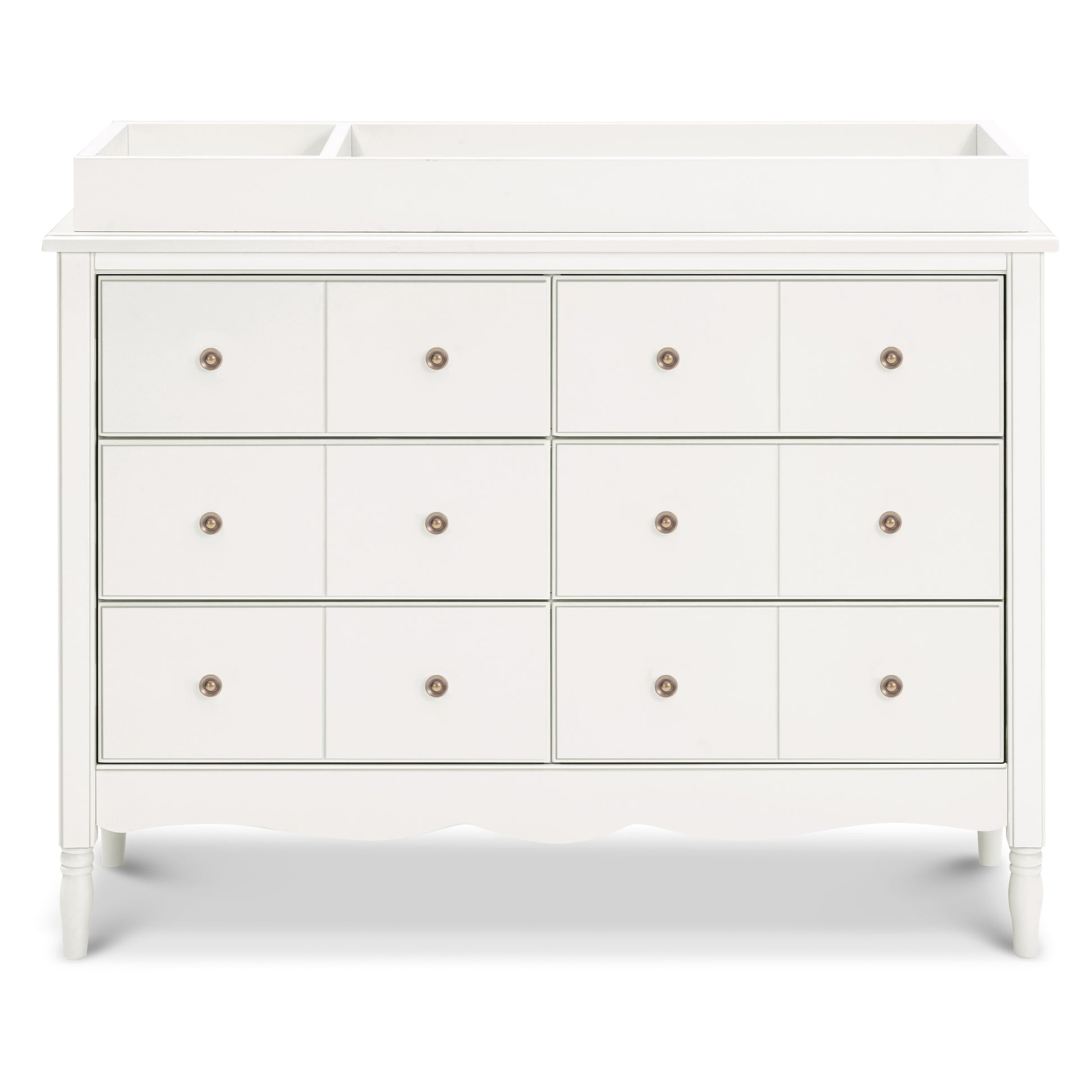 M7116RW,Liberty 6-Drawer Assembled Dresser in Warm White