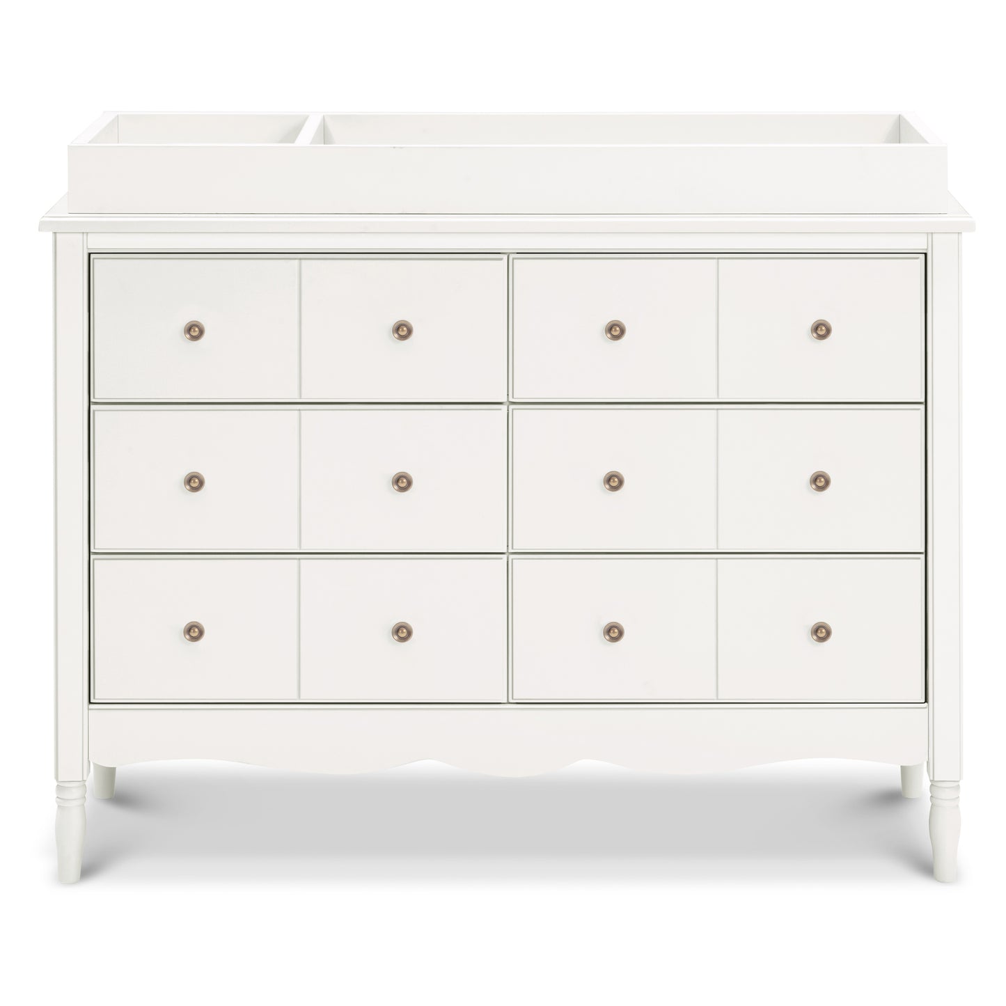 M7116RW,Liberty 6-Drawer Assembled Dresser in Warm White