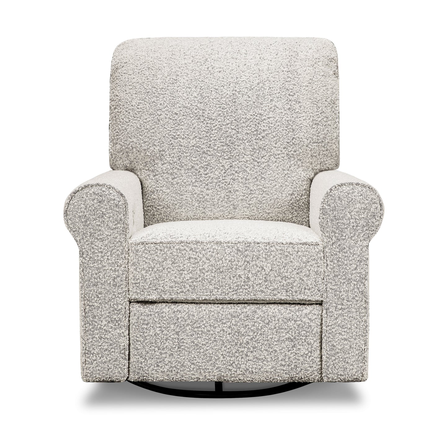 B17787BWB,Monroe Pillowback Power Recliner in Black White Boucle