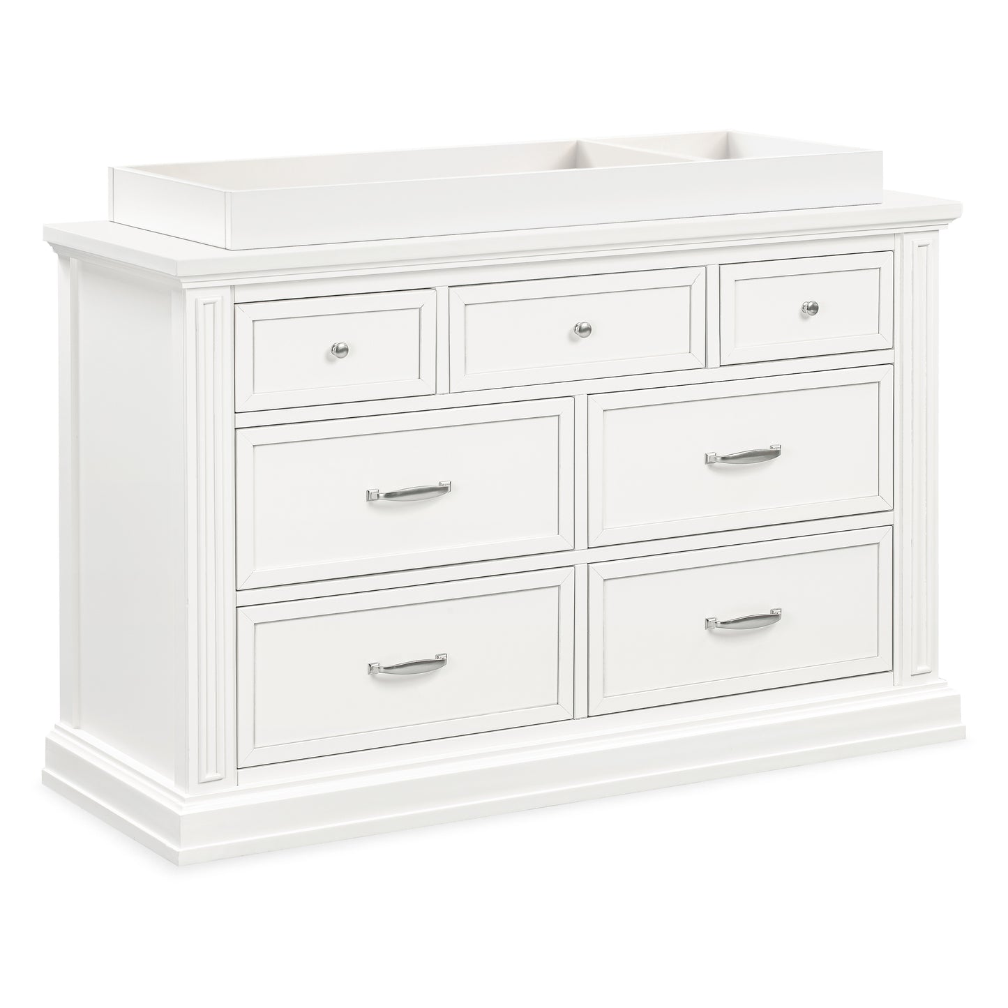 M18316RW,Durham 7-Drawer Dresser in Warm White