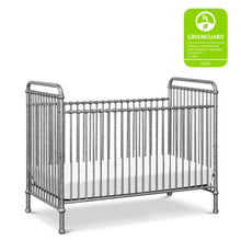 M15501VS,Abigail 3-in-1 Convertible Crib in Vintage Silver