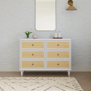 Marin with Cane 6 Drawer Assembled Dresser