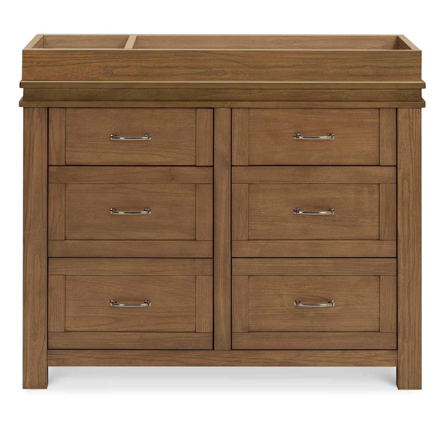 M21126SW,Wesley Farmhouse 6-Drawer Dresser in Stablewood