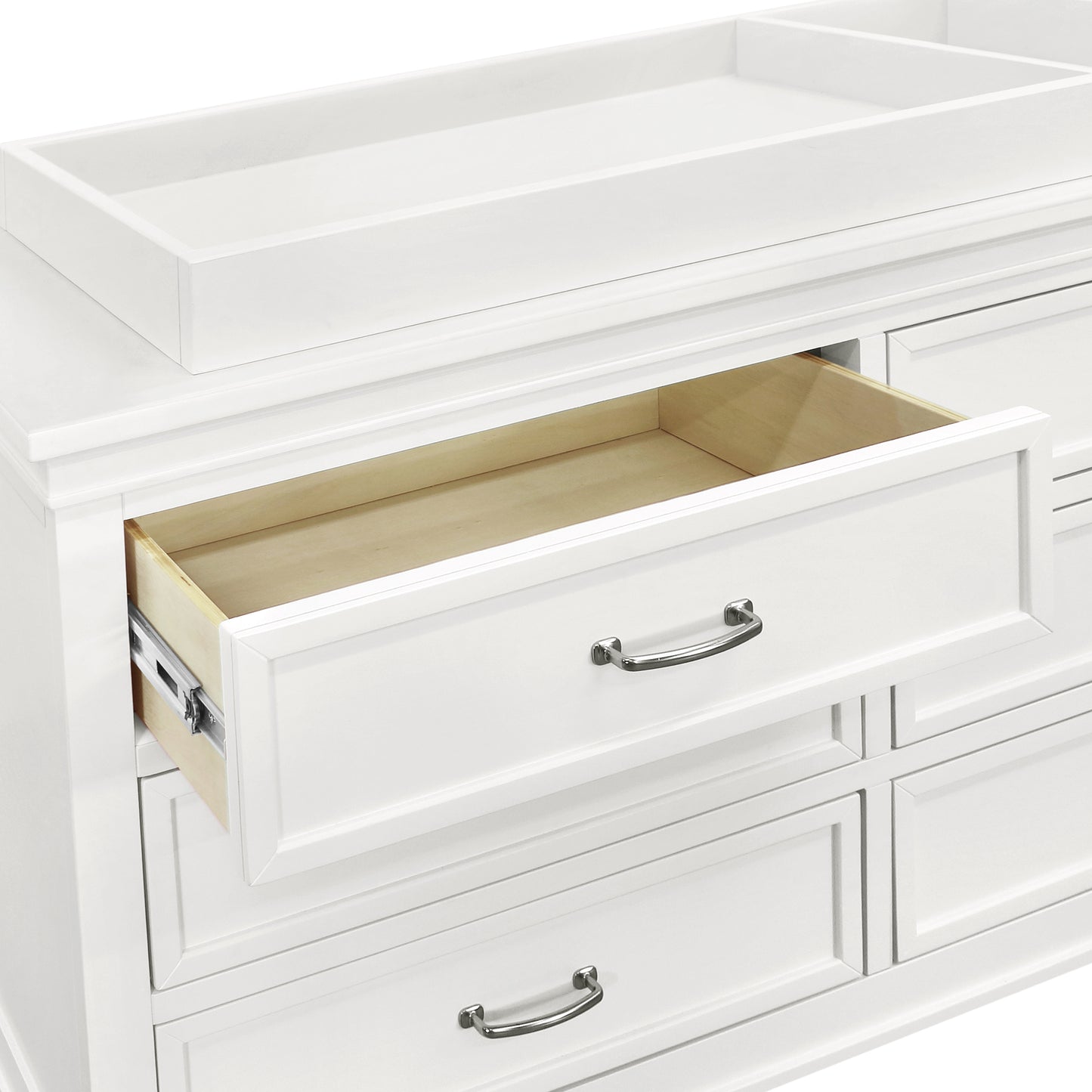 M15816RW,Darlington 6-Drawer Dresser in Warm White