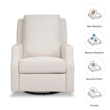 M22287PCMEW,Crewe Recliner and Swivel Glider in Performance Cream Eco-Weave