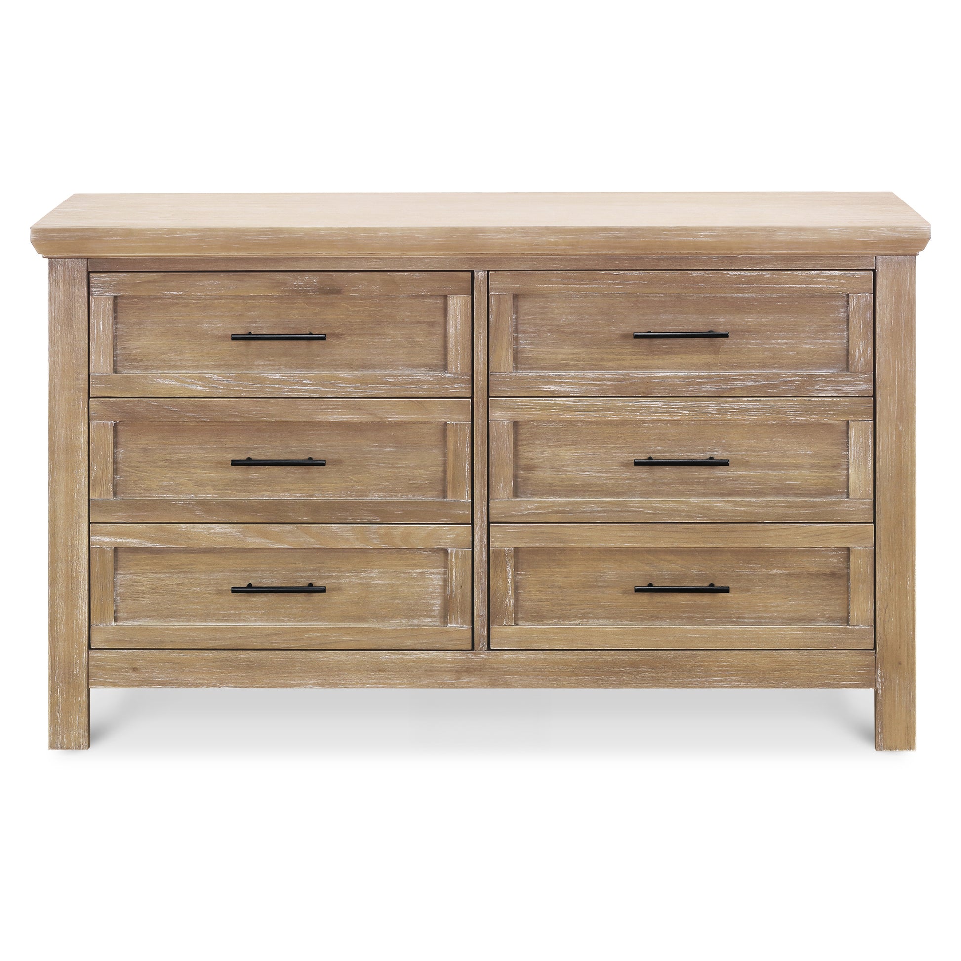 B14516DF,Emory Farmhouse 6-Drawer Dresser in Driftwood Finish