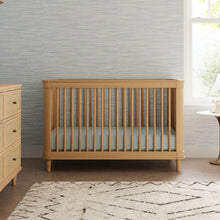 M23701HYHC,Marin with Cane 3-in-1 Convertible Crib in Honey and Honey Cane