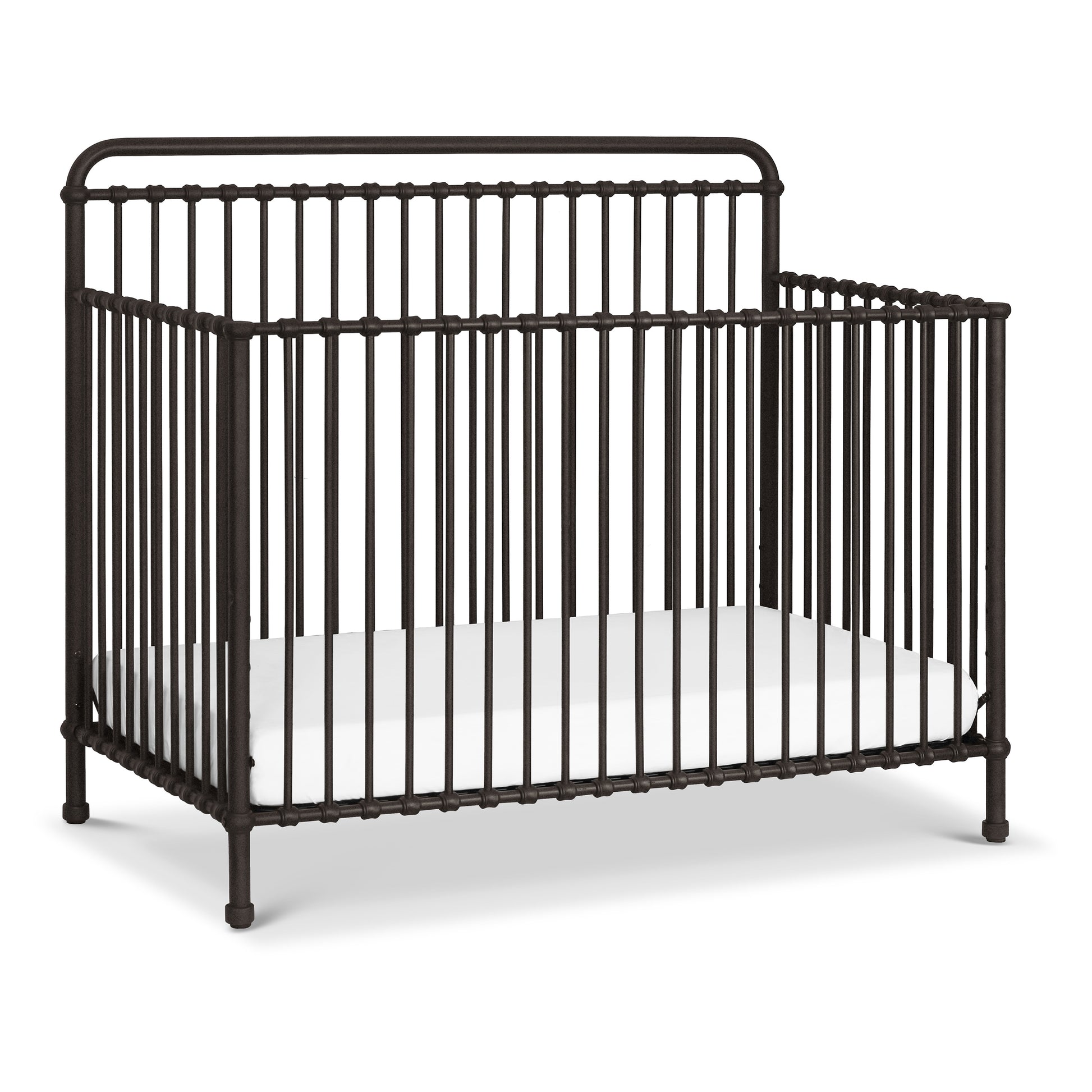 B15301UR,Winston 4-in-1 Convertible Crib in Vintage Iron